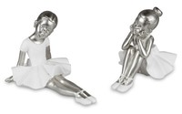 Dekofigur Skulptur Ballerina (2Er Set) - Deko TäNzerin, Ballett, TrophäE, BüSte