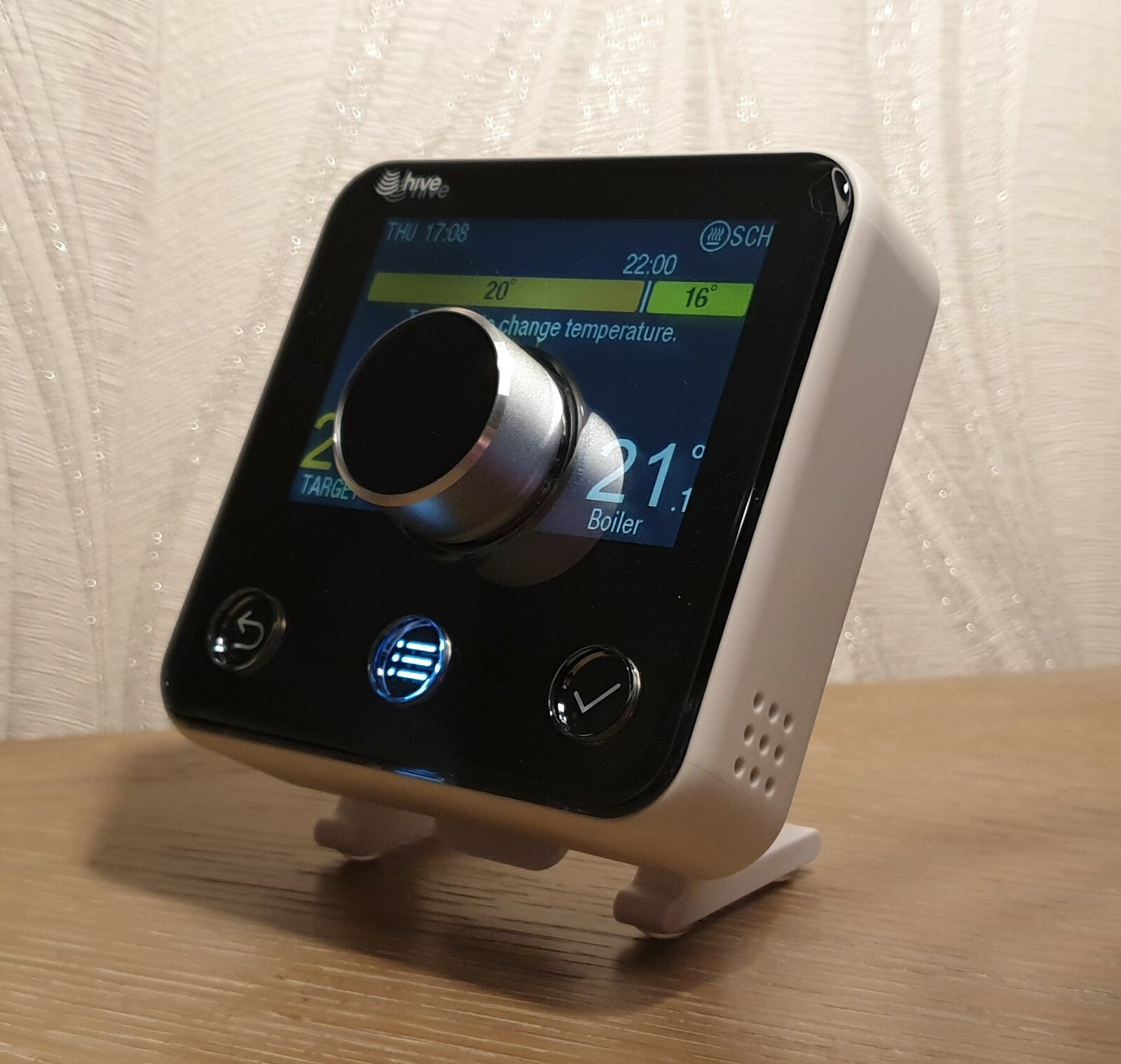 Mount Stand for Hive 2 Active Heating Thermostat. Legs u0026 Feet for  Table/Cabinet | eBay