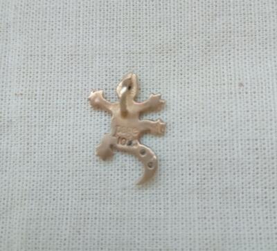PAGE SARGISSON チャーム Page Sargisson Pendant Necklace Top Charm 10K Diamonds w/box