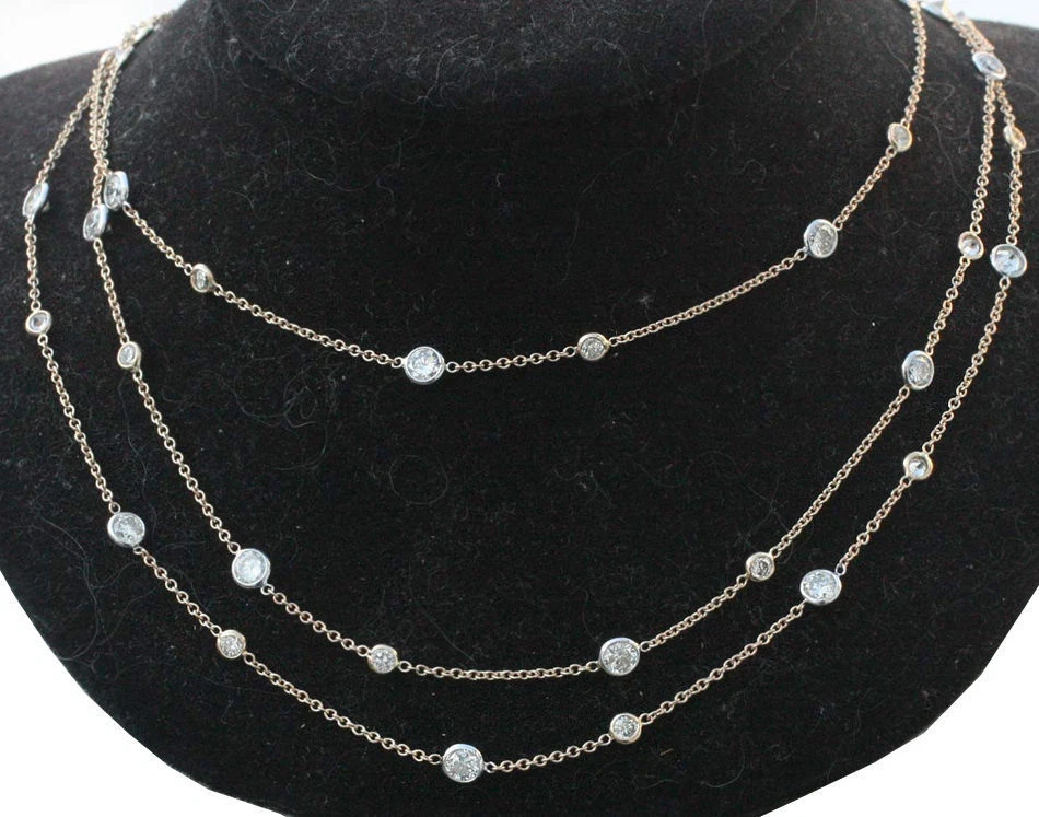 Black platinum necklace deals