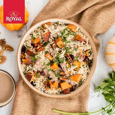 Royal Authentic Basmati Brown Rice Whole Grain Gluten Free Vegan 10 Pounds
