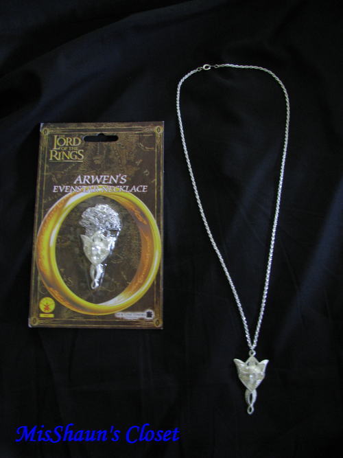 Lord of the Rings Movie Arwen Evenstar Necklace Licensed 24