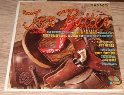 Tex Ritter Sings Also Starring Bob Jones LP 1966 STEREO NEW STILL SEALED!!
