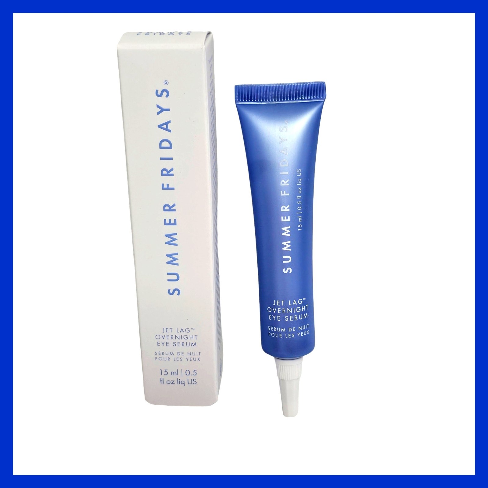 Ночная сыворотка для кожи вокруг глаз от тонких линий и морщин Летняя пятница, 0,5 унции, НОВИНКА