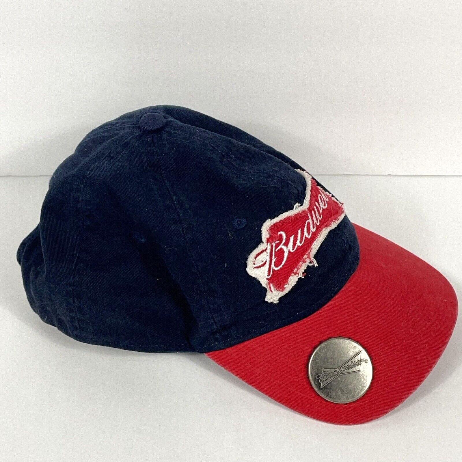 BUDWEISER Patch Official Baseball Hat Cap With Bo… - image 1