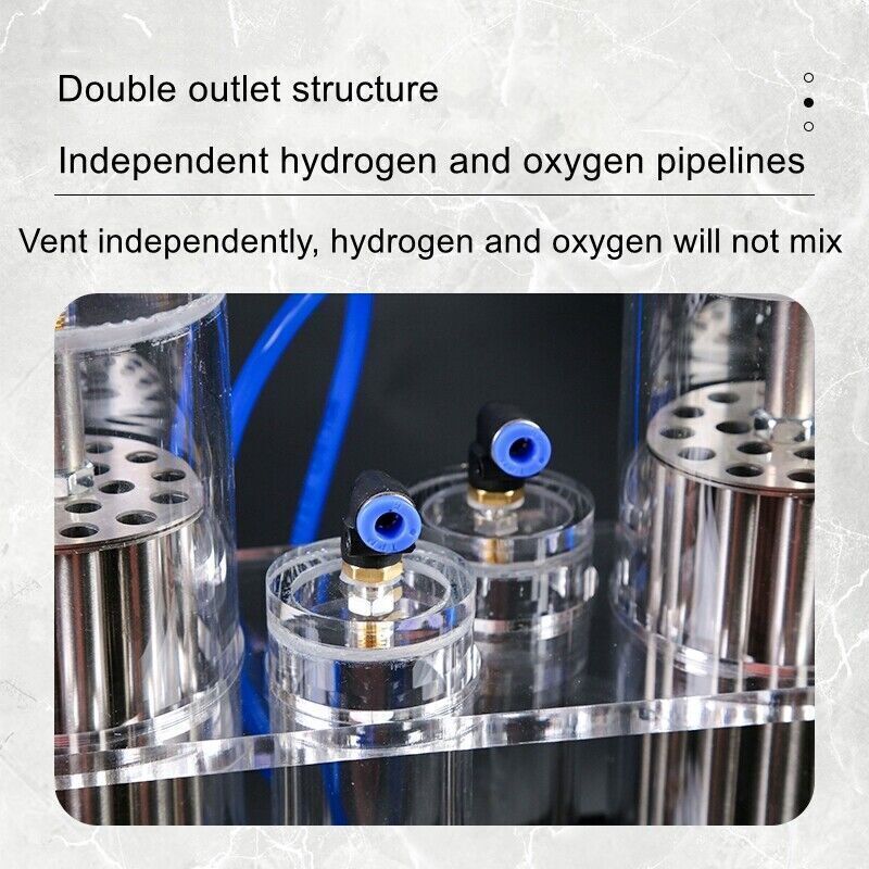 Hydrogen-oxygen Separation Water Electrolysis Machine Dual-outlet Science Experi