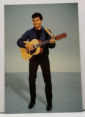 ELVIS with Guitar E.P.E. Postcard G20