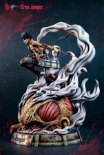 New Lc Studio Attack On Titan Young Eren Jaeger 1/6 Resin Gk Statue Anime Model