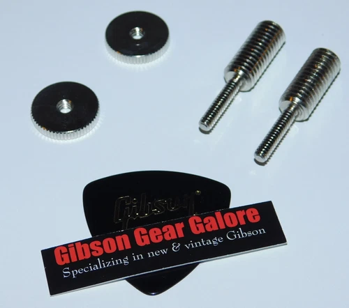 Epiphone Les Paul Bridge Conversion Studs Nashville to ABR-1 Nickel Guitar Parts