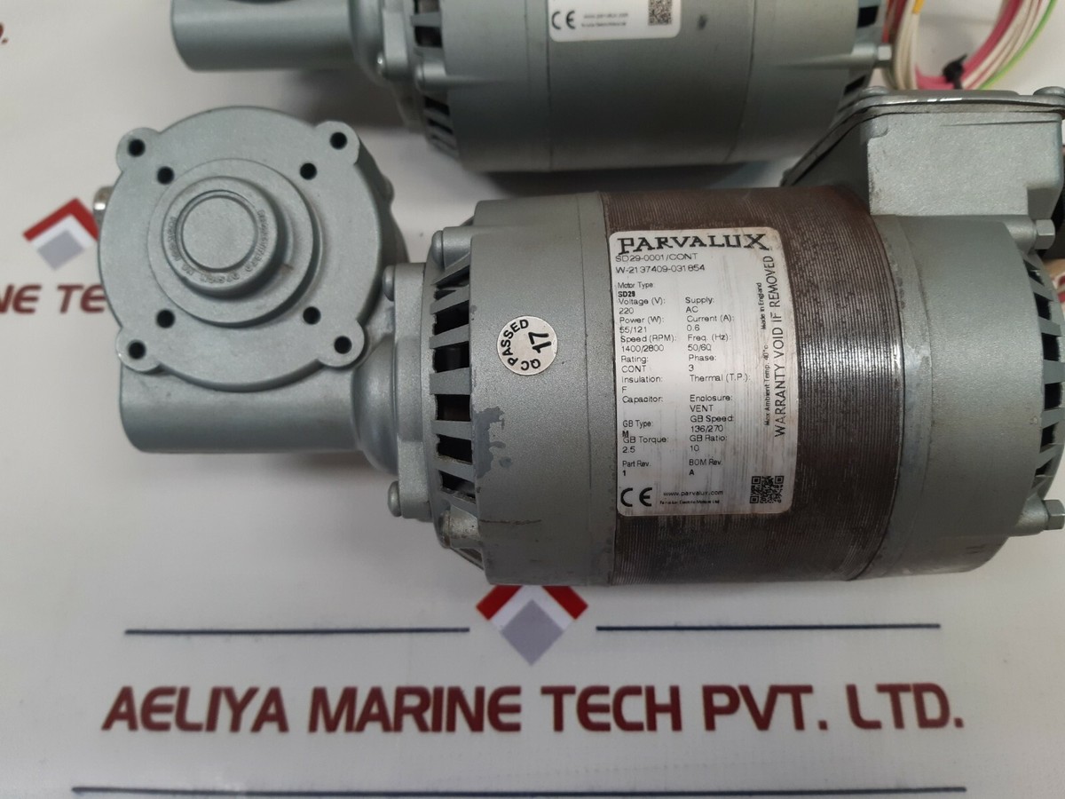 Parvalux sd29-0001/cont wiper motor | eBay