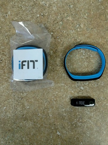 Rastreador de actividad inalámbrico ifit VUE negro/azul - Imagen 2 de 5