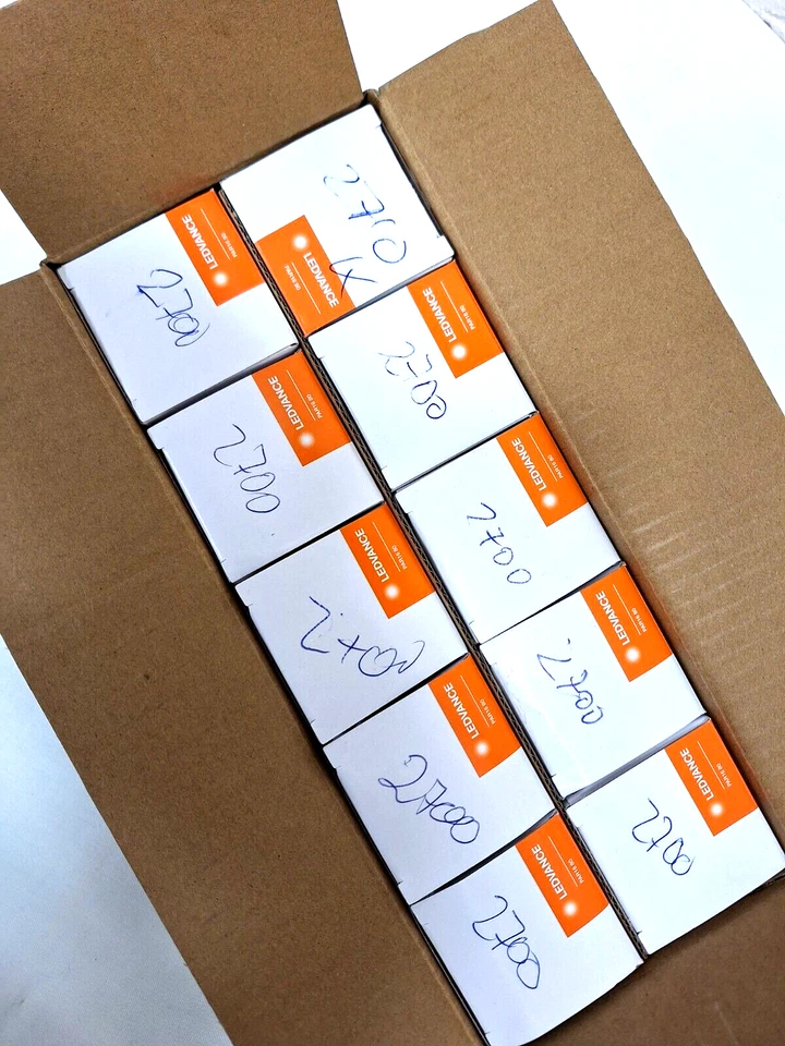 10x Osram LED Leuchtmittel Gu10 Warmweiß, 36°, 2700 k, 230 V, 6,9 W, 575 lm - Bild 2 von 4