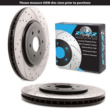 COPPIA ROTORE DISCO FRENO VENTILATO ANTERIORE 320mm per pathfinder nissan navara 2005+