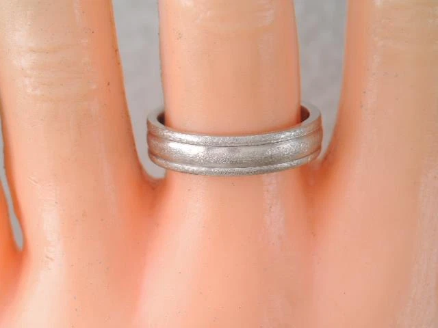 ANILLO ALIANZA ANCHO PALADIO FG FREDERICK GOLDMAN 950 talla 7 Foto 3 de 4