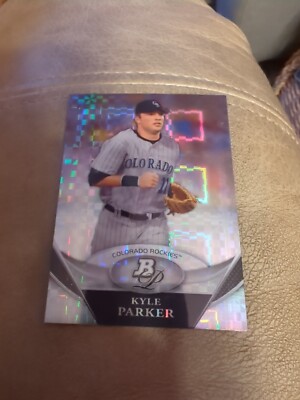 2011 (ROCKIES) Bowman Platinum Prospects X-Fractors #BPP69 Kyle Parker