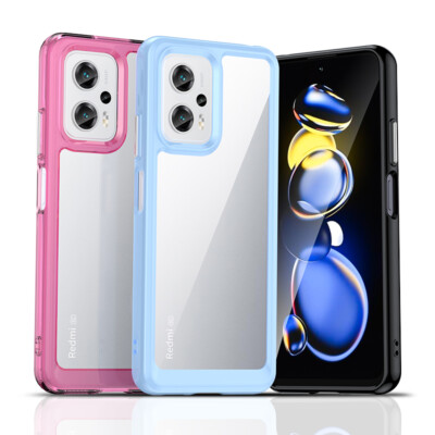 For Xiaomi Redmi Note 11T Pro+ Shockproof Hybrid Bumper Clear Crystal Cover Case