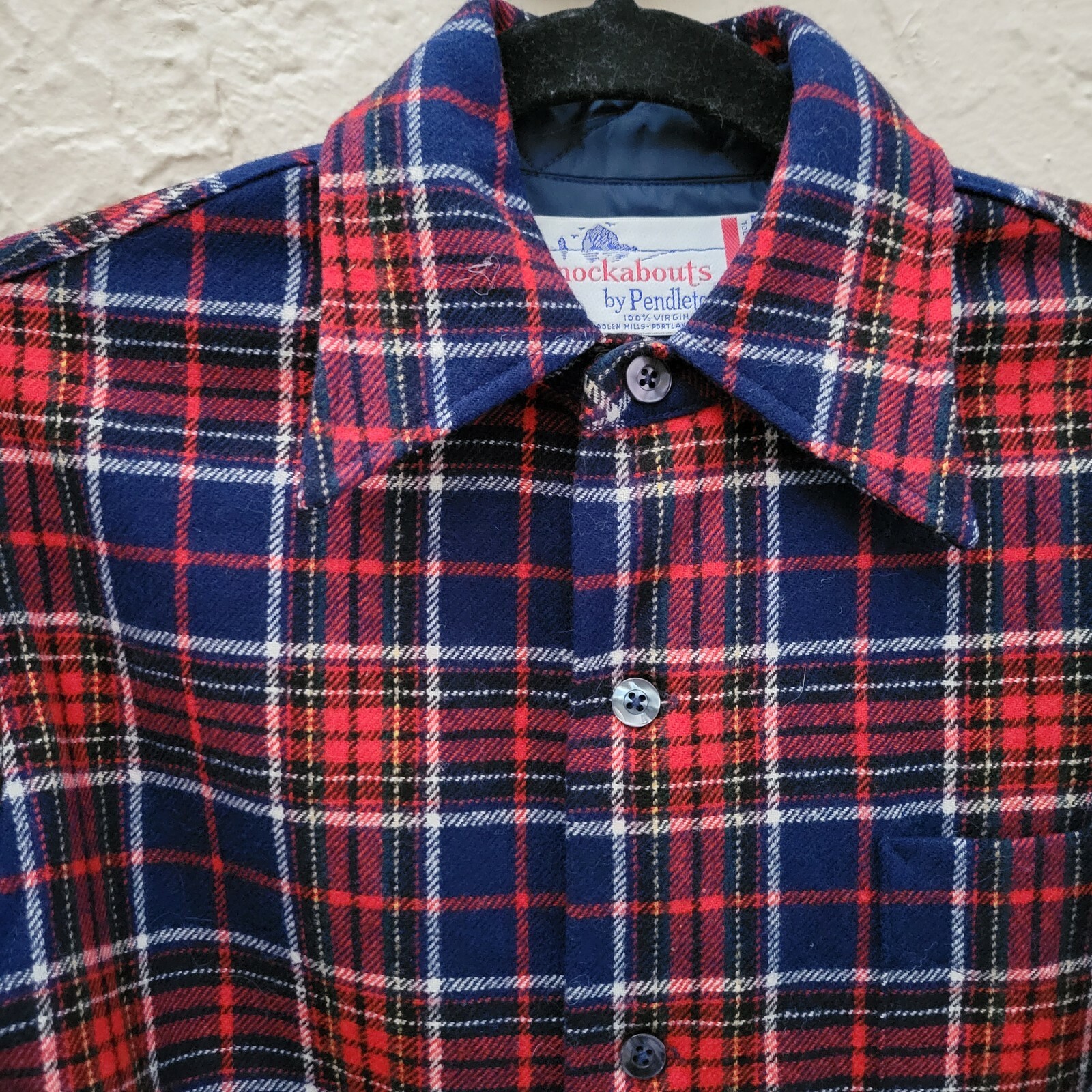 Pendleton Vintage Virgin Wool Knockabouts Made In… - image 2