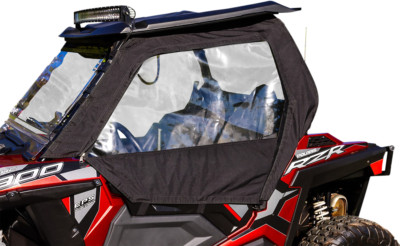 Moose Utility Clamp-On Polyester/Acrylic Fabric Side UTV Cab Enclosure 0521-1943