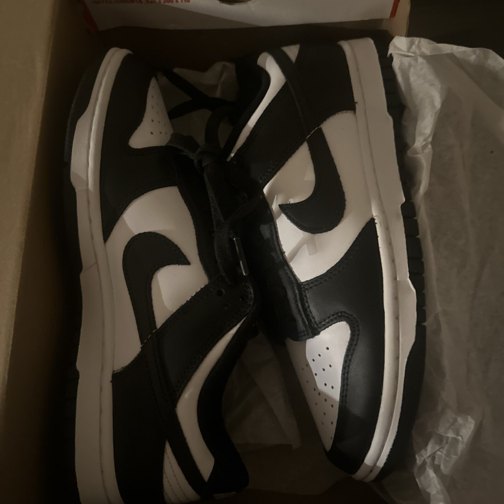 Size 8 - Nike Dunk Low Black White