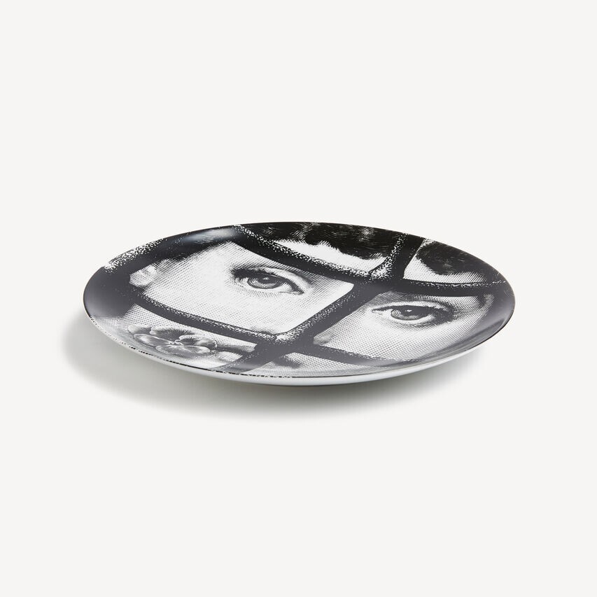 Fornasetti セット Fornasetti Wall Plate PTV361 X Tema E Variazioni No 361 Lina