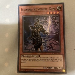 Legendary Six Samurai - Kizan SPWA-EN010 Super Rare 1st Edition