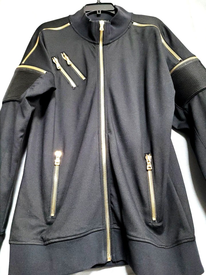 BALMAIN Paris 软夹克黑色(骑手主题版) — 第 3/4 张图片