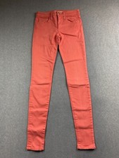 Joe's Jeans Women's Size 26 w26 Coral Denim Skinny Jeans Made in USA
