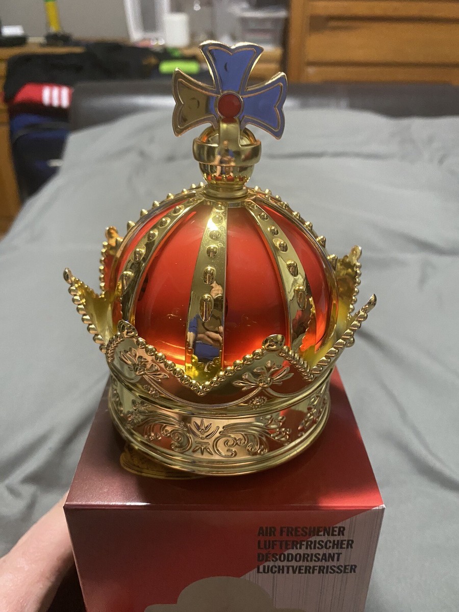 NEW Red Gold Vintage Retro 90s CROWN Car Truck Semi RV Home