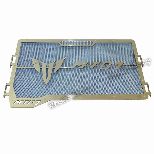 Radiator Grille Guard Protector For YAMAHA FZ07 MT-07 Moto Cage Tracer XSR700 - Picture 7 of 21