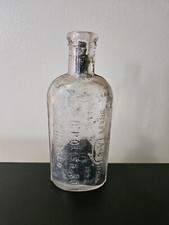 A-B Polish Co. Antique Bottle With Polish Inside