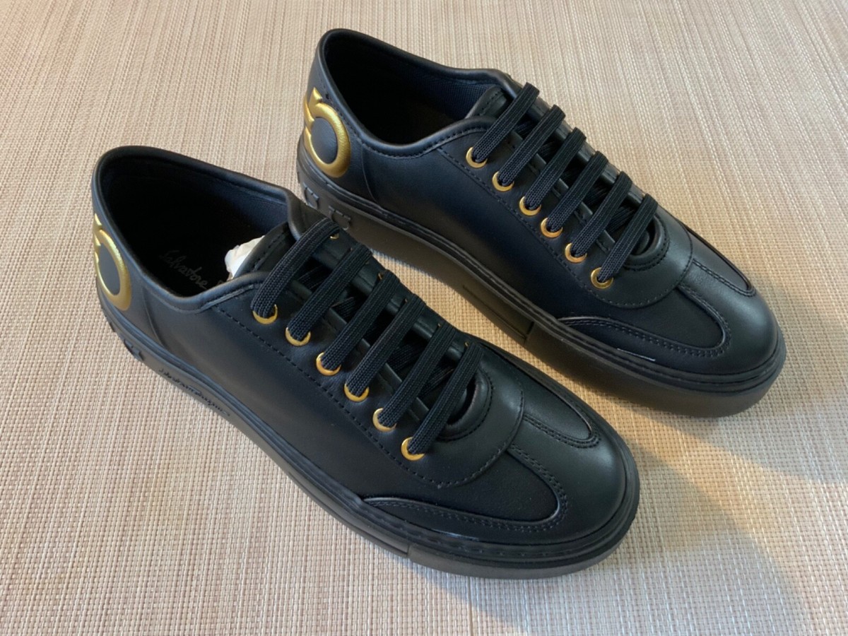 Salvatore Ferragamo Man Shoes in Leather Black Color size 8 Loafer with Gancini buckle - Men | Ferragamo main image 4