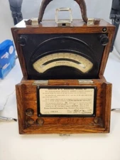 Vintage Weston Voltmeter Model 45 Weston Electrical Instruments Great Condition 