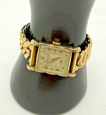 Duval 17 Jewels Manual Wind Watch 10K Gold Fi...