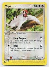 Vigoroth Uncommon Ruby and Sapphire 47/109 Pokemon TCG on eBay