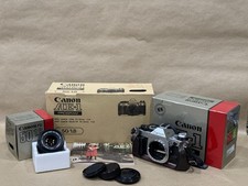 Canon AE-1 Program Camera w/ 50mm f/1.8 FD Lens in the original Box - Nice 