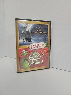 The Polar Express How the Grinch Stole Christmas, Double Feature, DVD, Movie New