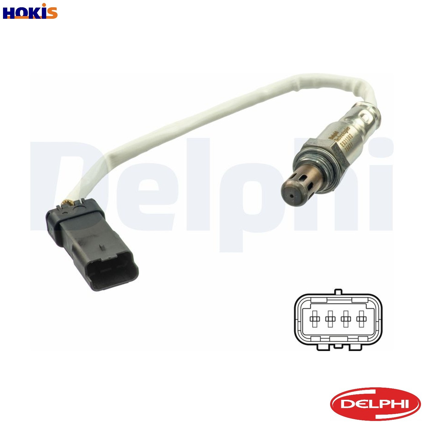 LAMBDA SENSOR ES21062-12B1 FOR PEUGEOT PARTNER/Box/Body/MPV/TEPEE 2008/I/Van