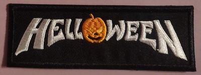 Helloween embroidered Iron on patch