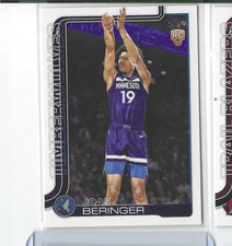 2025 Topps Basketball Joan Beringer Rookie Minnesota Timberwolves