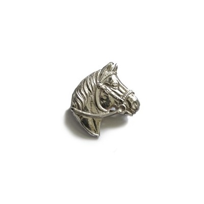 NEU 925 Silber Pferdekopf Brosche 4,7 g 30 x 25 x 2 mm Qualität UK HM 925 & Geschenkbox