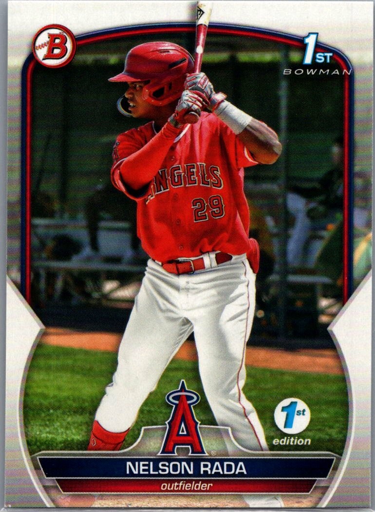 2023 Bowman 1st Edition #BPPF-132 Nelson Rada