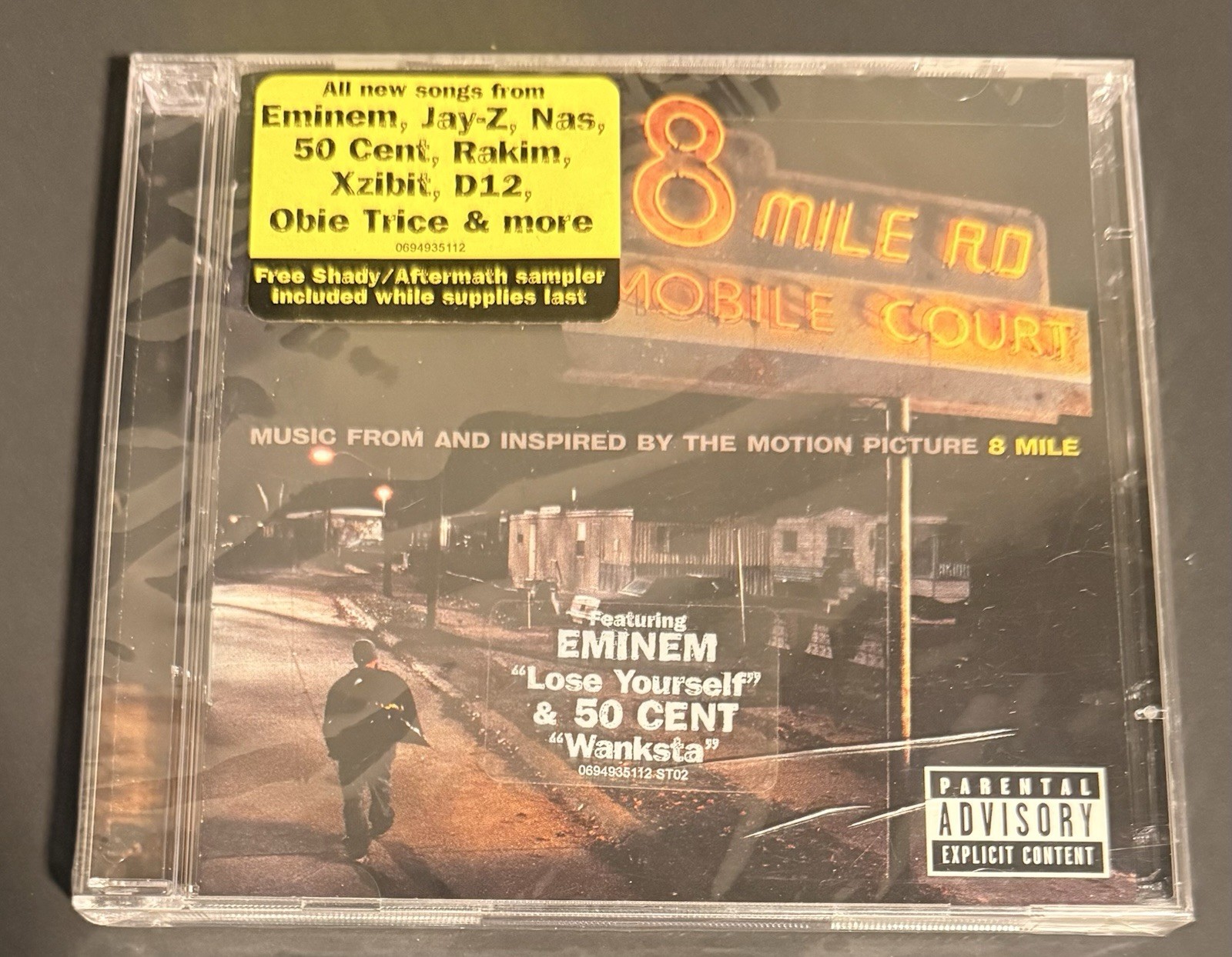 8 Mile [Deluxe Edition] [PA] [Limited] by Eminem (CD, Oct-2002, 2 Discs, Shady)