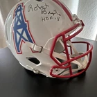 Robert Brazile Autographed Speed Replica Helmet Inscribed HOF 18 Schwartz Cert