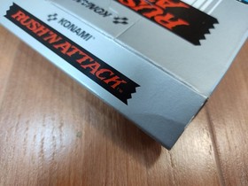 MINTY BOX CIB Hangtab Rush'n 'N Attack complete in nintendo nes collectr lot A+
