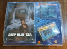 1999 Kodak FunPack Deep Blue Sea Promo Set Sealed Underwater Camera Poster RARE