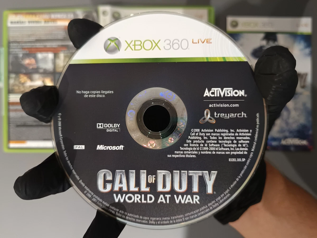 Call of Duty: World at War | Xbox360 Microsoft | PAL España ES | Completo