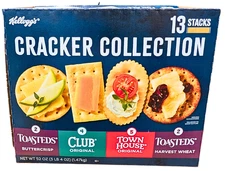 Kellogg's Cracker Collection Variety Pack 13 Stacks EXP 05/2026
