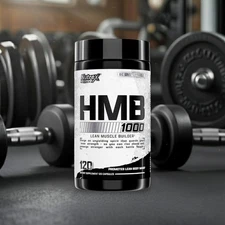 Nutrex HMB 1000mg – Muscle Recovery & Strength Support Supplement, 120 Capsules