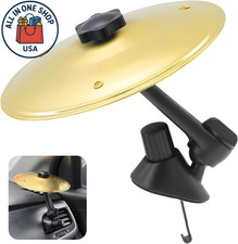 Car Cymbal Air Vent Clip, Mini Drum Cymbal for Car Vent