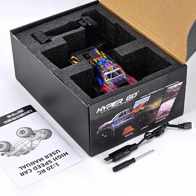 MJX Hyper Go 20208 RC Car 1/20 Brushless 2.4g Toy Vehicle 40kmh Off-road Truck - Picture 3 of 16